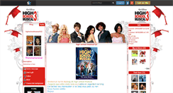 Desktop Screenshot of highschoolmusical123.skyrock.com