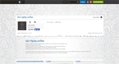 Desktop Screenshot of hair-styling-coiffure.skyrock.com