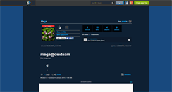 Desktop Screenshot of mega.skyrock.com