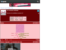 Tablet Screenshot of barbie-aventure.skyrock.com