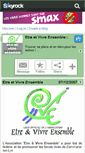 Mobile Screenshot of etre-et-vivre-ensemble.skyrock.com