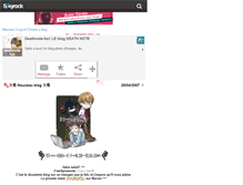 Tablet Screenshot of deathnote-fan.skyrock.com