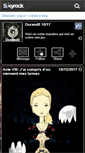Mobile Screenshot of durand0.skyrock.com