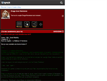 Tablet Screenshot of dragohermione.skyrock.com