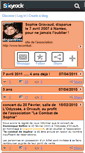 Mobile Screenshot of disparitionsophie.skyrock.com