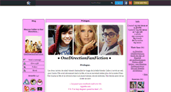 Desktop Screenshot of onedirectionfanfiction.skyrock.com