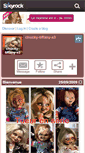 Mobile Screenshot of chucky-tiffany-x3.skyrock.com