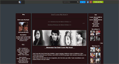 Desktop Screenshot of dont-leave-my-heart.skyrock.com