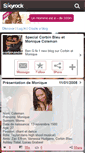 Mobile Screenshot of corbinandmonique24.skyrock.com