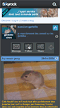 Mobile Screenshot of gerbille-chou.skyrock.com