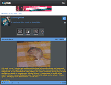 Tablet Screenshot of gerbille-chou.skyrock.com