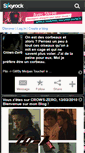 Mobile Screenshot of crows-zer0.skyrock.com