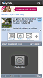 Mobile Screenshot of clubdemaquette69.skyrock.com