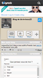 Mobile Screenshot of bb-le-boss23.skyrock.com