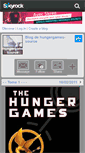 Mobile Screenshot of hungergames-source.skyrock.com