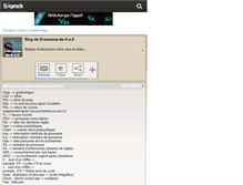 Tablet Screenshot of grossesse-de-a-a-z.skyrock.com