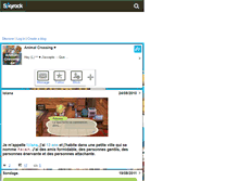 Tablet Screenshot of animal--crossing--64.skyrock.com