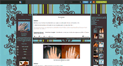Desktop Screenshot of ongles-glamous.skyrock.com