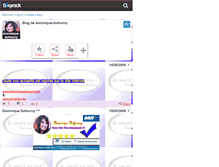 Tablet Screenshot of dominique-dufourny.skyrock.com