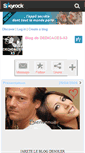 Mobile Screenshot of dedicaces-x3.skyrock.com