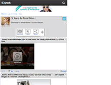 Tablet Screenshot of emmawatsonx.skyrock.com