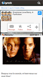 Mobile Screenshot of dramione-hpfanfiction.skyrock.com