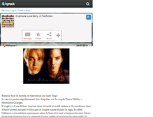 Tablet Screenshot of dramione-hpfanfiction.skyrock.com