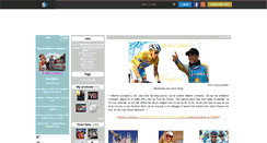 Desktop Screenshot of alberto-contador-1.skyrock.com