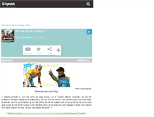 Tablet Screenshot of alberto-contador-1.skyrock.com