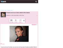 Tablet Screenshot of alicevastano.skyrock.com