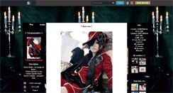 Desktop Screenshot of black-butler-comune.skyrock.com