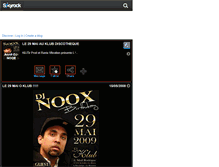 Tablet Screenshot of annif-dj-noox.skyrock.com