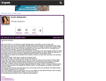 Tablet Screenshot of elodymarquant.skyrock.com