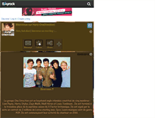 Tablet Screenshot of harry-onedirection.skyrock.com