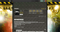 Desktop Screenshot of bpmprod.skyrock.com