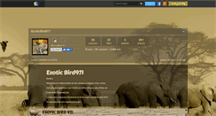 Desktop Screenshot of exoticbird971.skyrock.com