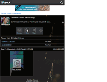 Tablet Screenshot of christianesteves.skyrock.com