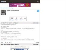 Tablet Screenshot of christian-acquart.skyrock.com