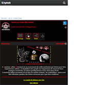 Tablet Screenshot of american-indian-movement.skyrock.com