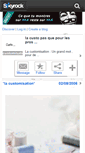 Mobile Screenshot of customisation.skyrock.com