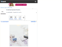 Tablet Screenshot of customisation.skyrock.com