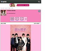 Tablet Screenshot of boys-over-flowers.skyrock.com