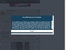Tablet Screenshot of jsbrugby.skyrock.com