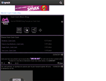 Tablet Screenshot of cashcash-france.skyrock.com