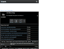 Tablet Screenshot of amx59820.skyrock.com