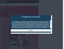 Tablet Screenshot of mamycherie19.skyrock.com