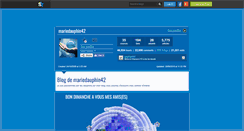 Desktop Screenshot of mariedauphin42.skyrock.com