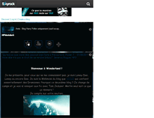 Tablet Screenshot of hpwonderland.skyrock.com