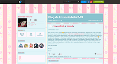 Desktop Screenshot of envie-de-bebe2-89.skyrock.com