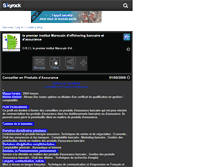 Tablet Screenshot of formationbancaire.skyrock.com